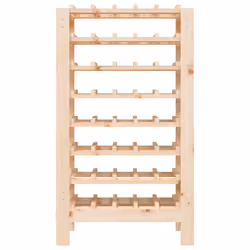 vidaXL Solid Wood Pine Wine Rack Alcohol Rack Bottle Holder Shelf Multi Models - 61.5 x 30 x 107.5 cm - Additional view 4