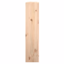 vidaXL Radiator Cover Wooden Heating Cover Radiator Cabinet Solid Wood Pine - brown, 79.5 x 19 x 84 cm - Additional view 5