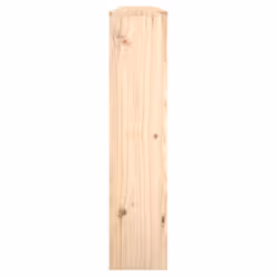 vidaXL Radiator Cover Wooden Heating Cover Radiator Cabinet Solid Wood Pine - brown, 153 x 19 x 84 cm - Additional view 5