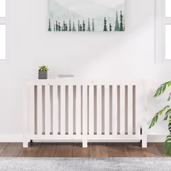 vidaXL Radiator Cover Wooden Heating Cover Radiator Cabinet Solid Wood Pine - white, 153 x 19 x 84 cm