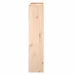 vidaXL Radiator Cover Wooden Heating Cover Radiator Cabinet Solid Wood Pine - brown, 210 x 21 x 85 cm - Additional view 5