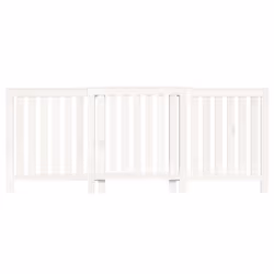 vidaXL Radiator Cover Wooden Heating Cover Radiator Cabinet Solid Wood Pine - white, 210 x 21 x 85 cm - Additional view 4