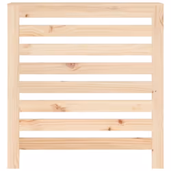 vidaXL Solid Wood Pine Radiator Cover Radiator Cabinet Multi Colours/Sizes - Brown, 79.5 x 19 x 84 cm - Additional view 4