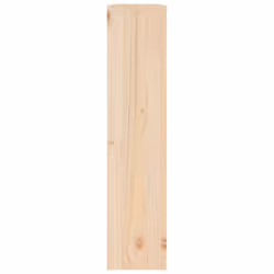 vidaXL Solid Wood Pine Radiator Cover Radiator Cabinet Multi Colours/Sizes - Brown, 79.5 x 19 x 84 cm - Additional view 5