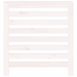 vidaXL Solid Wood Pine Radiator Cover Radiator Cabinet Multi Colours/Sizes - White, 79.5 x 19 x 84 cm - Additional view 4