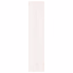 vidaXL Solid Wood Pine Radiator Cover Radiator Cabinet Multi Colours/Sizes - White, 79.5 x 19 x 84 cm - Additional view 5
