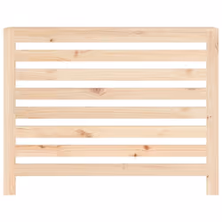 vidaXL Solid Wood Pine Radiator Cover Radiator Cabinet Multi Colours/Sizes - Brown, 108.5 x 19 x 84 cm - Additional view 4