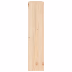 vidaXL Solid Wood Pine Radiator Cover Radiator Cabinet Multi Colours/Sizes - Brown, 108.5 x 19 x 84 cm - Additional view 5