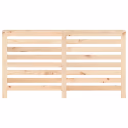 vidaXL Solid Wood Pine Radiator Cover Radiator Cabinet Multi Colours/Sizes - Brown, 153 x 19 x 84 cm - Additional view 4