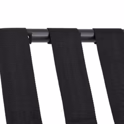vidaXL Luggage Rack with Backrest Black/Black and Silver 56x39x52/56x40x49 cm - Black, 56 x 40 x 49 cm - Additional view 5