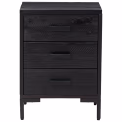 VidaXL 3120341 nightstand/bedside table Black - Additional view 3