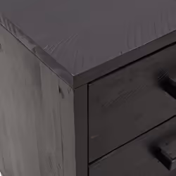 VidaXL 3120341 nightstand/bedside table Black - Additional view 6