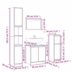 VidaXL 3143928 bathroom furniture set - Additional view 6