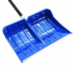vidaXL Snow Shovel Blue 145 cm Aluminium Shoveling Tool Snow Scoop Remover - Additional view 4