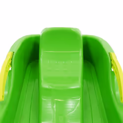 vidaXL Sledge with Brakes Polypropylene Toboggan Ski Snowracer Multi Colours - green - Additional view 4