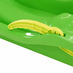 vidaXL Sledge with Brakes Polypropylene Toboggan Ski Snowracer Multi Colours - green - Additional view 5