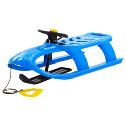 vidaXL Sledge Polypropylene Outdoor Playset Snowracer Multi Colours/Models - blue, sledge + wheel
