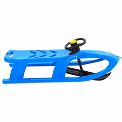vidaXL Sledge Polypropylene Outdoor Playset Snowracer Multi Colours/Models - blue, sledge + wheel