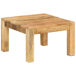 vidaXL Solid Wood Mango Coffee Table Wooden Side Couch Centre Accent End Table