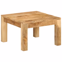 vidaXL Solid Wood Mango Coffee Table Wooden Side Couch Centre Accent End Table - Additional view 9