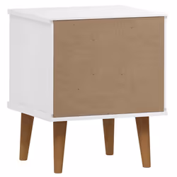 VidaXL 350496 nightstand/bedside table White - Additional view 6