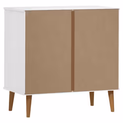 vidaXL Solid Wood Pine Drawer Cabinet MOLDE White 80x40x80 cm Drawer Chest - Additional view 6