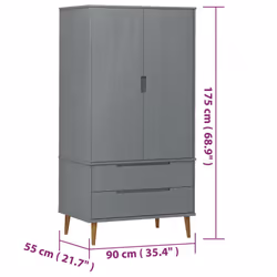 VidaXL 350524 bedroom wardrobe/closet - Additional view 8