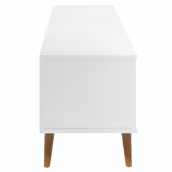 vidaXL TV Cabinet TV Console TV Unit Entertainment Centre Solid Wood Pine - white - Additional view 5