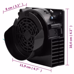 vidaXL LED String Lights with LEDs and Fan Holiday Decoration 1100/660 cm - 660 cm - Additional view 4
