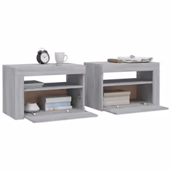VidaXL 3144973 nightstand/bedside table Oak - Additional view 7