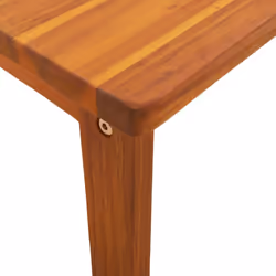 vidaXL Solid Wood Acacia Step Stool Outdoor Plant Footstool Wooden Furniture - Additional view 6
