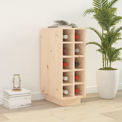 VidaXL 820971 wine rack Wood
