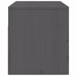 vidaXL 1/2x Wall-mounted Bedside Cabinet Floating Bedside Unit Multi Colours - Grey, 1 - Additional view 6