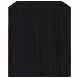 vidaXL 1/2x Wall-mounted Bedside Cabinet Floating Bedside Unit Multi Colours - Black, 1 - Additional view 6