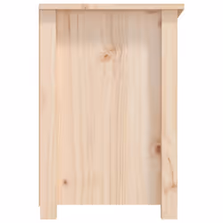 vidaXL Solid Wood Pine TV Cabinet TV Console Media HiFi Cabinet Multi Colours - Brown - Additional view 7