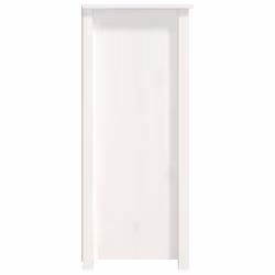 vidaXL Solid Wood Pine Sideboard Side Cabinet Home Organiser Multi Colours - White - Additional view 6