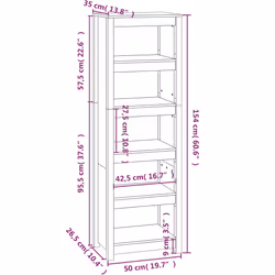VidaXL 821693 living room bookcase - Additional view 8