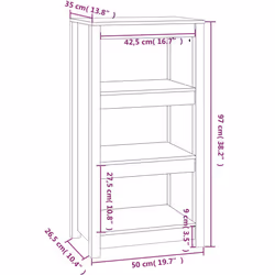 VidaXL 821706 living room bookcase - Additional view 8
