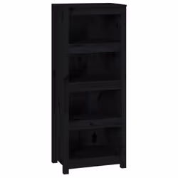 VidaXL 821713, Black, Wood, Wood, Pinewood, 500 mm, 350 mm