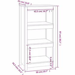 VidaXL 821716 living room bookcase - Additional view 8