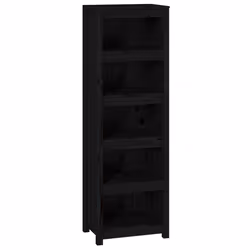 VidaXL 821718, Black, Wood, Wood, Pinewood, 500 mm, 350 mm