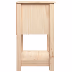 vidaXL 1/2x Solid Wood Pine Bedside Cabinet Nightstand End Table Multi Colours - Brown, 2 x Bedside cabinet - Additional view 7