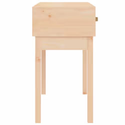 vidaXL Solid Wood Pine Console Table Side Sofa End Accent Table Multi Colours - Brown, 76.5 x 40 x 75 cm - Additional view 4