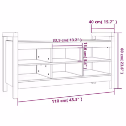 VidaXL 821789 indoor bench