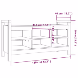 VidaXL 821791 indoor bench - Additional view 8