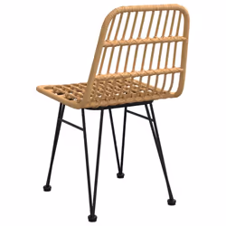 VidaXL 319428 outdoor chair Terrace Polyethylene, Polyrattan, Steel - Additional view 5