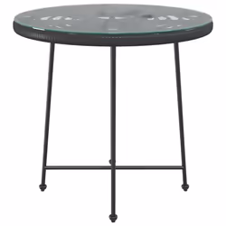 VidaXL 319437 outdoor table Black
