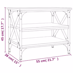 VidaXL 823336 coffee/side/end table - Additional view 8