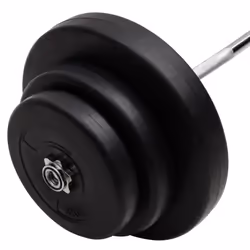 vidaXL Barbell Set Fitness Free Weight Plate Set Dumbbell Set Workout Tool - 60 kg, 2 - Additional view 4