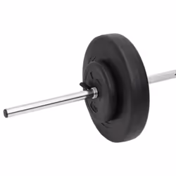 vidaXL Barbell Workout Home Gym Workout Fitness Weight Free Weight Plate Set - 2 x 10 kg + 4 x 5 kg + 6 x 1.25 kg + 4 x 2.5 kg - Additional view 6